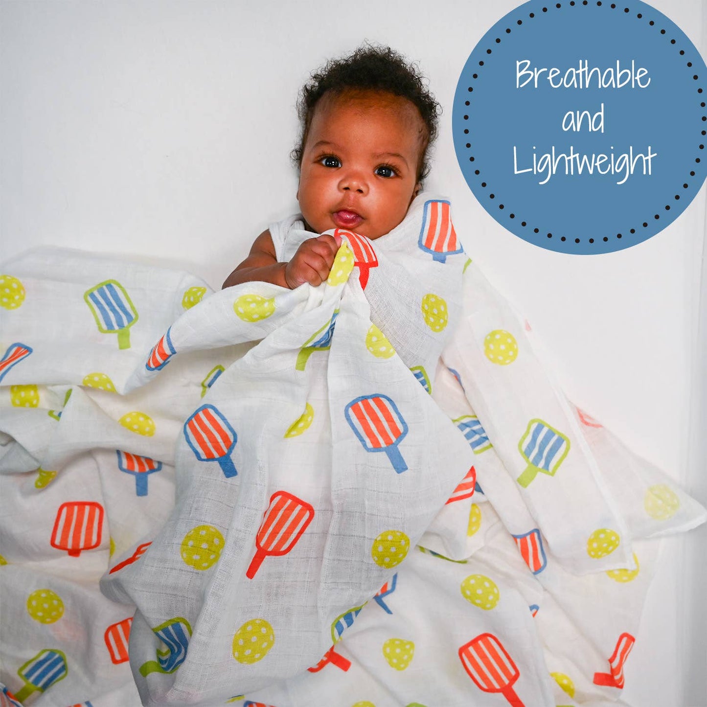 LollyBanks - I Can't, I Have Pickleball Swaddle Blanket