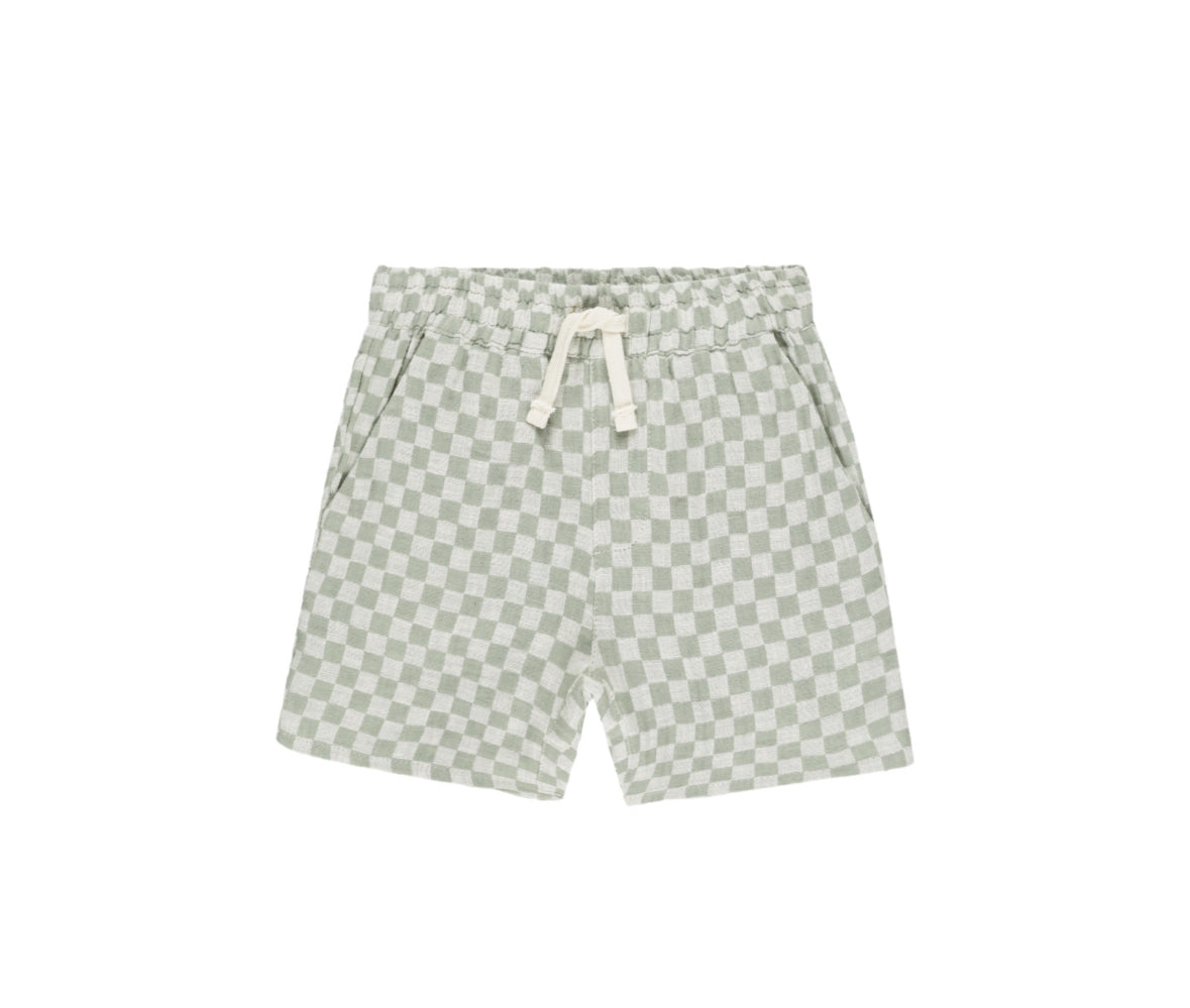 Bermuda Short||Sage Check