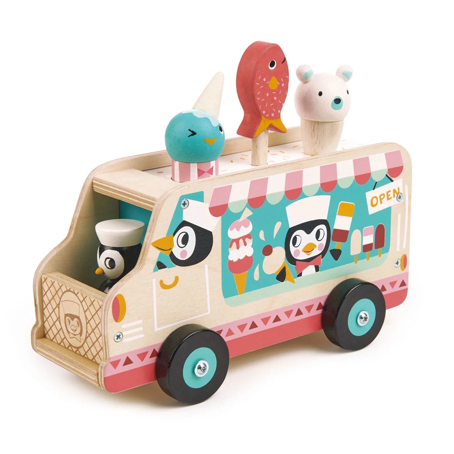 Penguin's Gelato Van