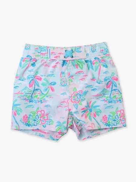 Tropical Swim Trunks