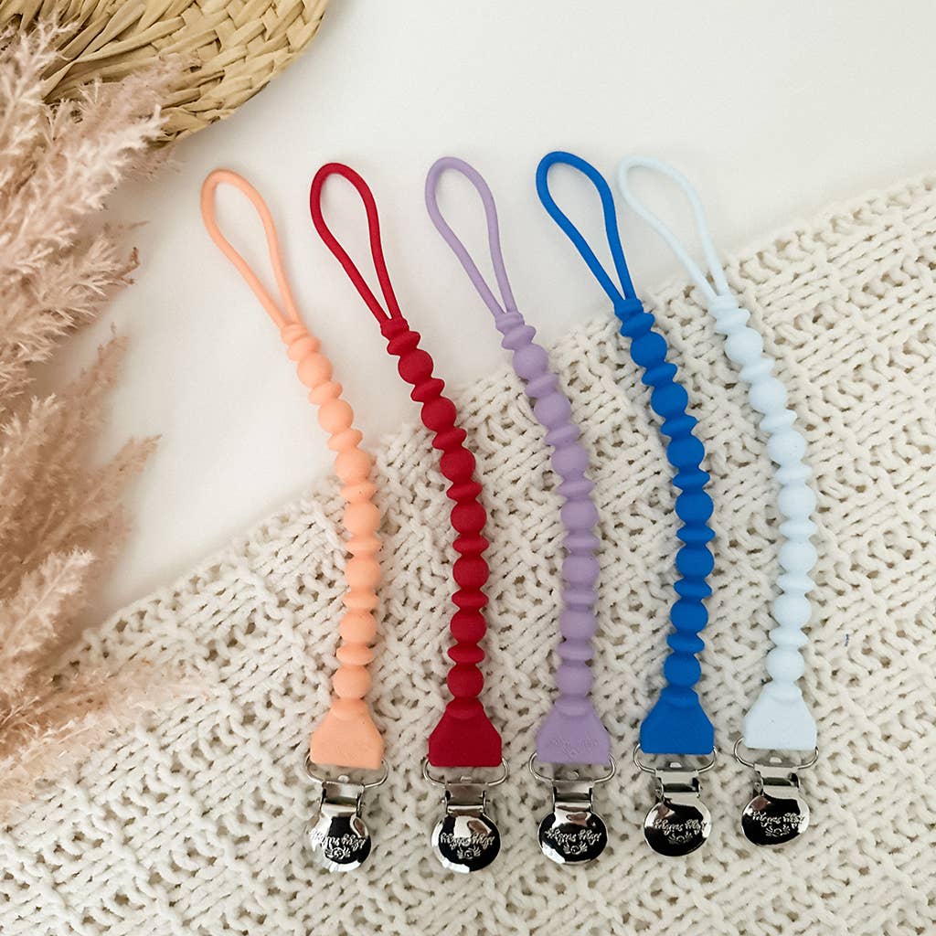 Itzy Ritzy - Sweetie Strap™ Silicone One-Piece Pacifier Clips