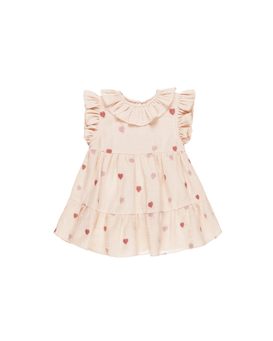 Charlotte Dress||Heart EMB