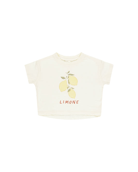 Boxy Tee||Limone